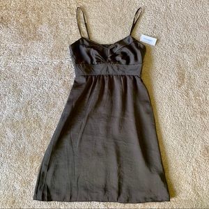 NWT Banana Republic Brown Empire Waist Dress